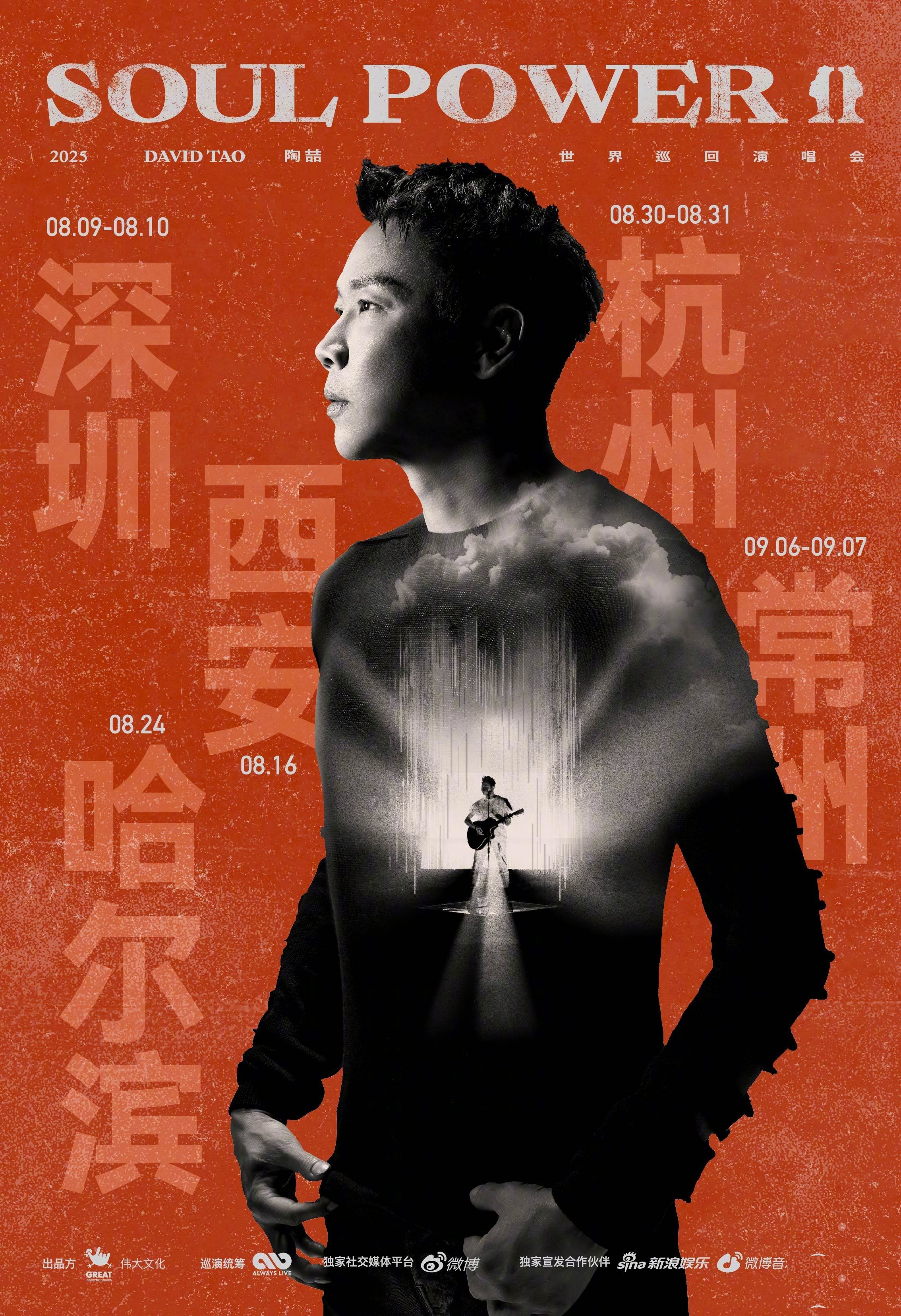 陶喆“Soul Power II”主视觉
